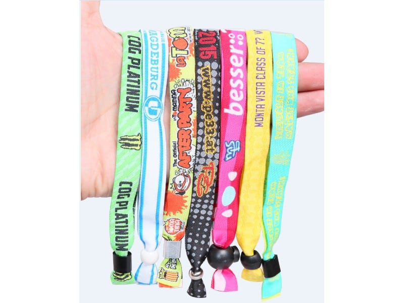 Bedruckte Armbänder