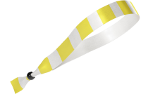 Stoff gelb-weiß gestreift