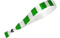 Stoff grün-weiß gestreift