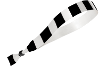 Stoff schwarz-weiß gestreift