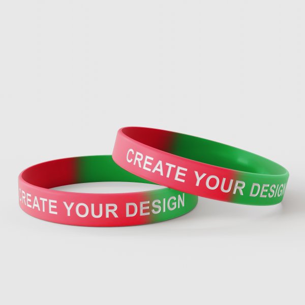 Silikon – Prägung + Farbfüllung – 2 Farben