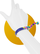 Stoff - Festival Lila Retro