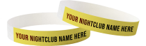 Nachtclub-Armbänder – Bedruckte Tyvek-Armbänder