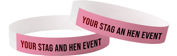 Tyvek-Armbänder für Junggesellen und Junggesellinnen in Europa