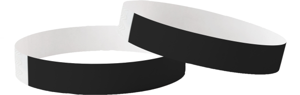 Schwarzer Tyvek-Stoff